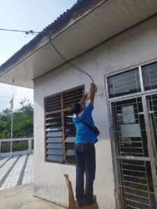 Nunggak, Meteran Listrik Balai Desa Karang Dapo Dicopot