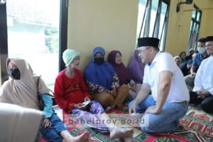 Gubernur Berbagi Keberkahan dan Kebahagiaan Bersama Warga Temberan