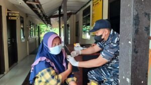 Timkes Lanal Babel Kembali Vaksin 163 Masyarakat