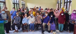 Wakil Ketua DPRD Babel Muhammad Amin, SE Datangi Warga Desa Nadung