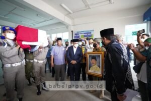 Babel Berduka, Erzaldi Terima Jenazah Hudarni Rani