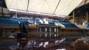 Kadispora Sebut 35 Persen Gor Perahu Kajang Rusak