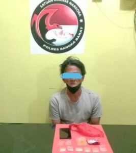 Polres Bangka Barat Ringkus Seorang Pria di Depan Klinik Muhammadiyah