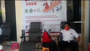 Donor Darah DPRD OKI Berhasil Kumpulkan Puluhan Kantong Darah