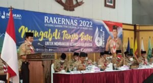 Hadiri Rakernas 2022, Kwarda Sumsel Paparkan Kesiapan Pertikaranas IV
