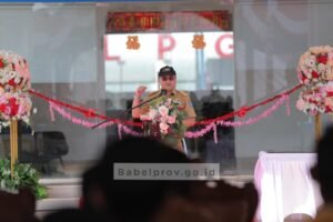 SPPBE Terbesar Diresmikan, Elpiji di Belitung Aman