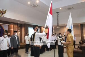 Sekda Babel Lantik Pengurus Fordas Babel Periode 2022-2027