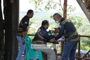 Erzaldi Adu Kemampuan Menembak dengan Forkopimda dan Kabais