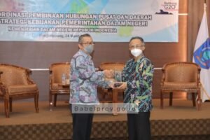 BKSDN Kemendagri Lakukan Rapat Koordinasi dengan Pemprov Babel