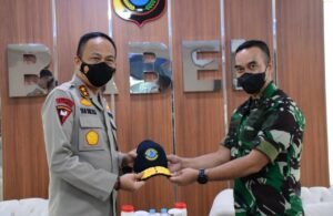 Danlanal Babel Courtesy Call dengan Forkopimda Provinsi Babel