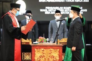 Adzanu Getar Nusantara Resmi Dilantik sebagai Wakil Ketua DPRD Palembang