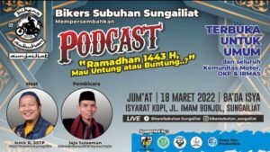 Sambut Ramadan, Komunitas Bikers Subuhan Hadirkan Podcast