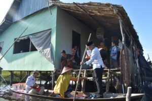 Pemda dan Baznas OKI Santuni Korban Puting Beliung
