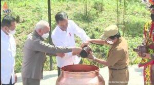 Wagub Bawa Tanah dari Bukit Menumbing dan Air Bukit Mangkol untuk IKN Nusantara