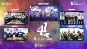 Peringati HUT Ke-41, Bukit Asam Gelorakan Transformasi