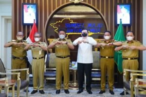 Kajati Sumsel Pamit Pindah Tugas, Herman Deru Mengaku Kehilangan&nbsp;Sahabat&nbsp; Dekat