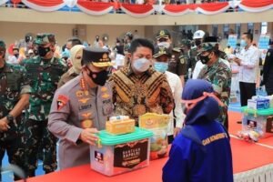 Herman Deru Dampingi Kapolri Tingkatkan Imun Masyarakat Sumsel Antisipasi Omicron&nbsp;