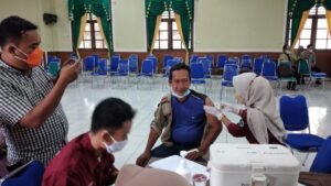 BINDA Sumsel Gelar Vaksin Booster untuk Pegawai di Lingkungan Pemkab OKU