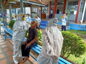 Cegah Omicron, Lapas Tanjungpandang Lakukan Swab Antigen ke Pegawai dan WBP