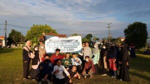 Bazar Kemanusiaan ACT Bangka Bersama MRI Babel di Taman Dealova Diserbu Emak – Emak