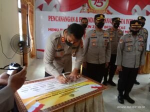Polres OKU Deklarasi Pencanangan Zona Integritas