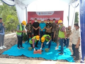 Walikota Pangkalpinang Lakukan Peletakan Batu Pertama Pembangunan Pasar Ikan dan Buah