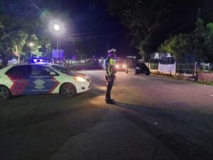 Satlantas Polres Bangka Barat Gelar Patroli Rutin