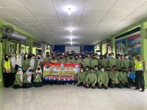 Giliran SMAN 1 Pemali Didatangi Police Goes To School Satlantas Polres Bangka