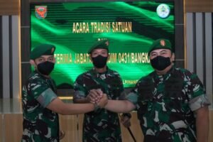 Brigjen M Jangkung Pimpin Sertijab Dandim 0431/Bangka Barat