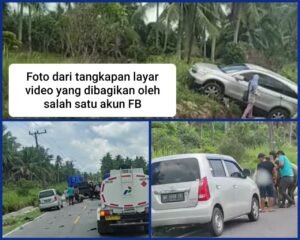 Lakalantas Honda CRV di Penyak, Kasatlantas Bateng; Pengendara Honda Beat Hilang Kendali