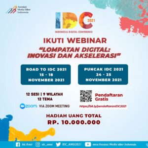 Road to IDC Asosiasi Media Siber Indonesia Digelar Delapan Wilayah