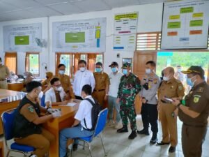 Komando Distrik Militer 0404/Muara Enim, Serbu Vaksin untuk Murid SMA