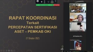 KPK Dorong Percepatan Sertifikasi 1.474 Aset Tanah Pemkab Ogan Komering Ilir