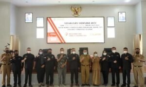 Muara Enim Tuan Rumah Sosialisasi Rencana Aksi dan Road Map SP4N Lapor 2021