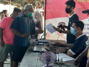 Pemilihan Kades di Desa Pesisir OKI Gunakan Barcode