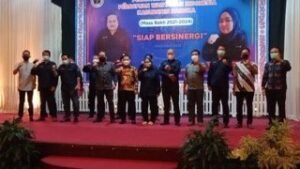 Mulkan danForkopimda Hadiri Pelantikan PWI Kabupaten Bangka