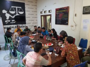 Jaga Hubungan Baik, Antoni Toha Kunjungi LBH Palembang