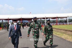Gubernur Babel Hadiri Upacara Penetapan Komponen Cadangan TNI Tahun 2021