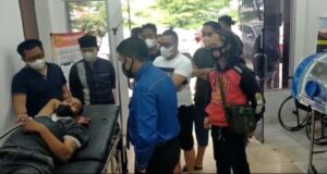 Jatanras Polda Sumsel Tembak Pelaku Pembacokan