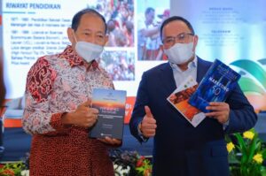 Dodi Reza Bersama HK Launching Buku Musi Banyuasin 2030