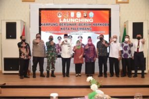 Launching Kampung Bersinar, Harnojoyo: Bahaya Narkoba Melebihi Corona
