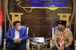 Herman Deru Dukung&nbsp;&nbsp;Pramuka Pelantara Digelar di Palembang