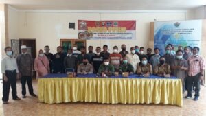 Masyarakat Diajak Bersama Jaga Turap di Bantaran Sungai Enim