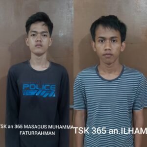 Sempat Buron, Dua Kawanan Pelaku Begal di Palembang Dibekuk Polisi