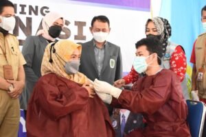 Kabupaten OKI Gelar Vaksinasi Massal, Sasar Ibu Hamil dan Menyusui