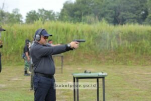 Erzaldi Rosman Juara II Handgun Competition Babel 2021