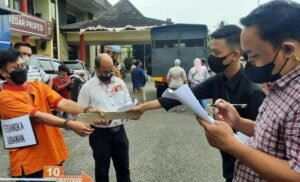 Satreskrim Polrestabes Palembang Gelar Rekonstruksi Kasus Pembunuhan