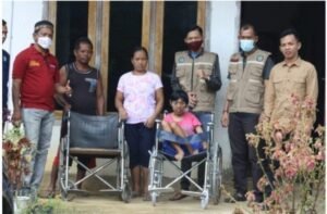 IWO Muba Serahkan Bantuan Kapolda Sumsel untuk Penyandang Disabilitas