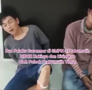 2 Pelaku Curanmor Meresahkan di Prabumulih Didor Polisi