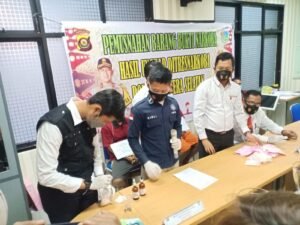 Dihadapan Pemiliknya, Sabu 541,93 Gram Diblender